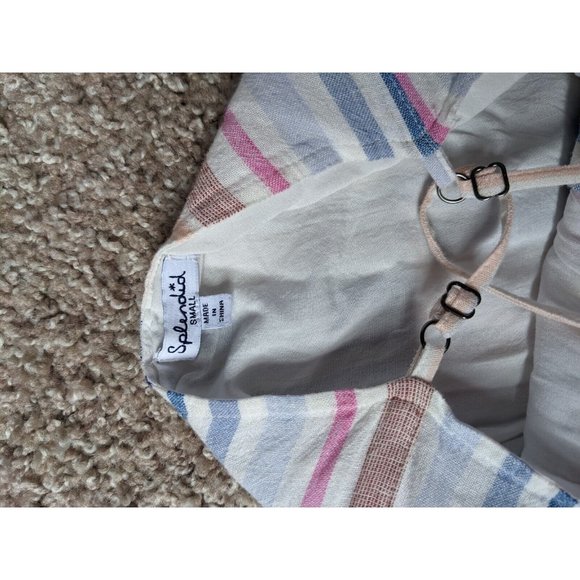 Splendid Summer Women's Multi Color Stripped Tiered Maxi Dress - Size Small - Picture 4 of 9